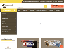 Tablet Screenshot of carnevaliestuches.com